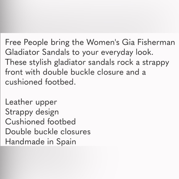 Free People White Gladiator Sandals - Picture 12 of 13